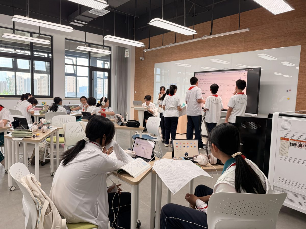景山京西实验学校课堂实践实拍